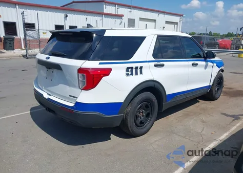 2021 Ford Police Interceptor from USA, damaged, VIN 1FM5K8AC7MNA17308